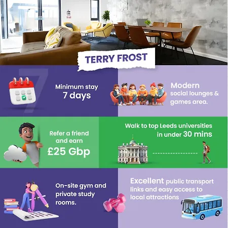 Terry Frost Budget-friendly Ensuite For Students Only *